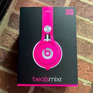 Hot Pink Beats MIXR Headphones, Limited Edition